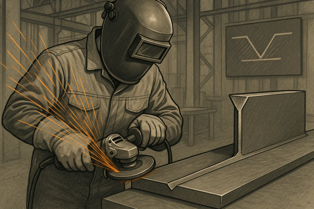 Profesjonalne przygotowanie spoiny