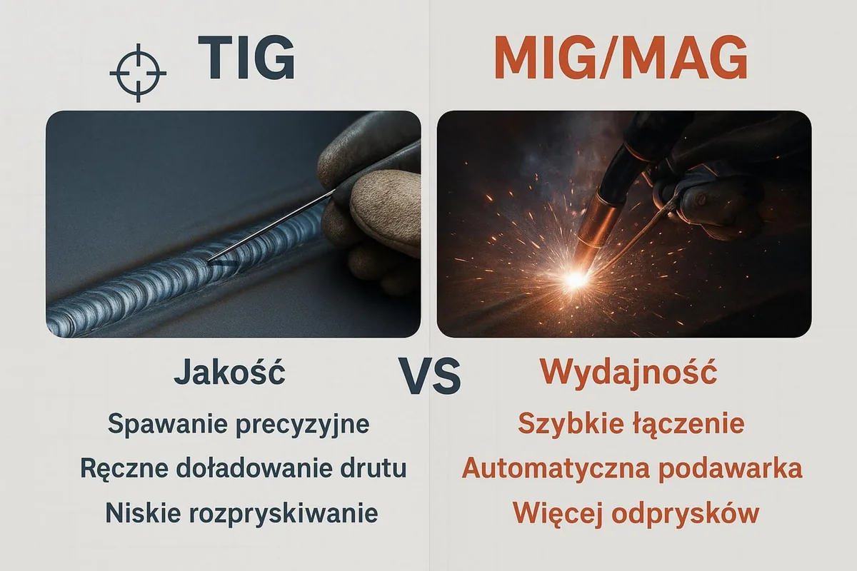 Porównanie technologii spawania TIG oraz MIG/MAG – jakość kontra wydajność